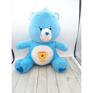 Vintage 2004 Nanco Care Bears Champ Bear 14" Sitting Plush Stuffed